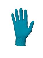 4GC49 Disposable Gloves, Nitrile, M, Teal, PK100