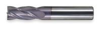 2NGL4 End Mill, Carbide, TiCN, 1 In, 4 FL, Sq End