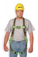4GE90 Full Body Harness, Universal, 400 lb, Green