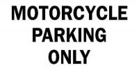 4GF38 Traffic Sign, 10 x 14In, BK/WHT, Text, G-81