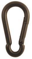 4GGN8 Spring Snap, HD, Steel, L 4 5/8 In