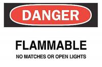 4GH90 Danger Sign, 10 x 14In, R and BK/WHT, ENG