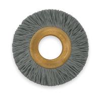 4GHX9 Wheel Brush, 2 In D, Wire 0.022/320 In