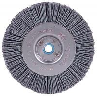 4GHY4 Wheel Brush, 3 In D, Wire 0.035/180 In