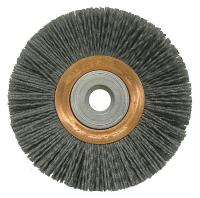 4GHZ1 Wheel Brush, 4 In D, Wire 0.035/180 In