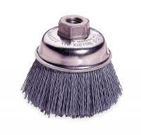 4GHZ3 Cup Brush, 3 1/2 In D, Wire 0.035/180 In