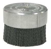 4GJE2 Disc Brush, 3 In D, Wire 0.043 In