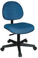 4GJJ9 Pneumatic Task Chair, Blue