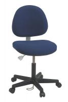 4GJL1 ESD Pneumatic Task Chair, 300 lb., Fabric