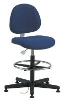 4GJL2 ESD Pneumatic Task Chair, 300 lb., Navy