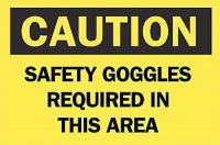 4GK56 Caution Sign, 7 x 10In, BK/YEL, ENG, Text