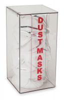 4GMR4 Dust Mask Dispenser, Clear