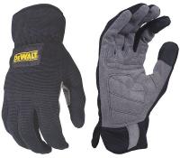 4GPW7 Mechanics Gloves, M, Black, Foam Padding, PR