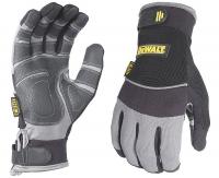 4GPX8 Anti-Vibration Gloves, 2XL, Black/Gray, PR