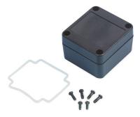 4GXV1 Enclosure, 4X, 2.56x2.36x1.57 In, Black