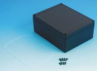 4GXV8 Enclosure, 4X, 7.32x5.75x2.95 In, Black