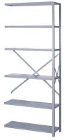 4GYA3 Add On Shelving, 84InH, 36InW, 12InD