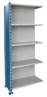 4GZY8 High Cap. Shelving, 123InH, 48InW, 18InD