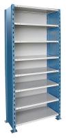 4HAL8 High Cap. Shelving, 123InH, 36InW, 18InD