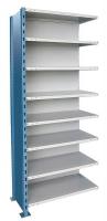 4GZZ8 High Cap. Shelving, 123InH, 48InW, 24InD