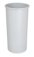 4HC02 Round Receptacle, Gray, 22 gal