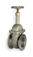 4HCK7 Gate Valve, 4 In., Flange, 180 Deg F