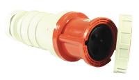 4HD04 Pin And Sleeve Connector, 20A, Red