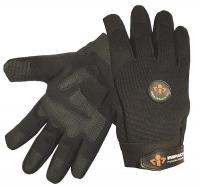 4HDK9 Anti-Vibration Gloves, 2XL, Black, PR