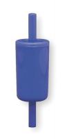 4HEV1 Filter, 1/4 In Tube, 10.1 CFM, Kynar, PK10