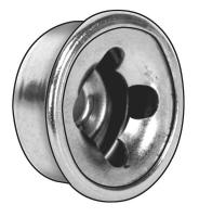 4HFU5 Cap Nut, Hammer, Stl, 3/8 In, PK25