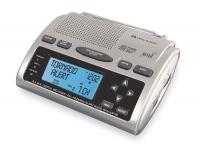 4HHC5 Table Top Weather Radio, Silver