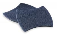 4HN91 Scouring Pad, 5-1/2In L, 3-9/10In W, PK20