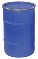 4HPK7 Drum, Open Head, 35 gal, Blue