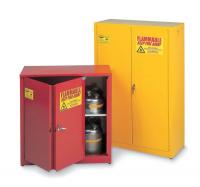 8RN70 Flammable Safety Cabinet, 45 Gal., Gray
