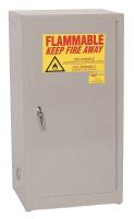 4HPV8 Flammable Safety Cabinet, 16 Gal., Gray