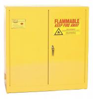 4HPX5 Paints and Inks Cabinet, 40 Gal., Yellow