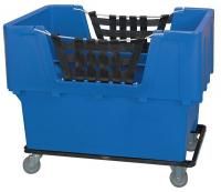 4HTF3 Material Handling Cart, Blue
