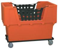4HTF6 Material Handling Cart, Orange