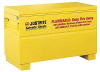 4HTP7 Flammable Safety Chest, 15 Gal., Yellow