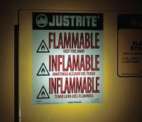 4HTR4 Flammable Safety Cabinet, 30 Gal., Gray