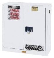 4HTT4 Flammable Safety Cabinet, 30 Gal., White