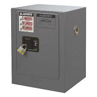4HTU7 Flammable Safety Cabinet, 4 Gal., Gray