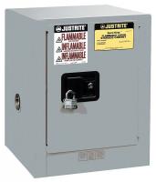 4HTV1 Flammable Safety Cabinet, 4 Gal., Gray