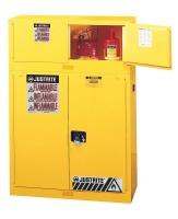 4HTW8 Flammable Safety Cabinet, 17 Gal., Red