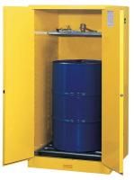 4HTX2 Flammable Safety Cabinet, 55 Gal., Yellow