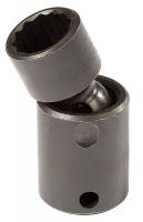 4HUZ1 Impact Socket, 3/8 Dr, 12 Pt, Std, 18mm