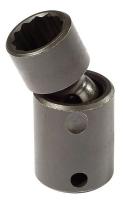 4HUZ2 Impact Socket, 3/8 Dr, 12 Pt, Std, 19mm