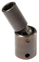 4HUZ8 Impact Socket, 3/8 Dr, 6 Pt, 15mm, 2 3/4 L