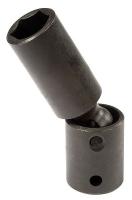 4HVD7 Impact Socket, 1/2 Dr, 6 Pt, Std, 15mm