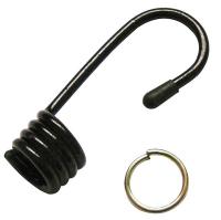 4HXD3 Bungee Hook, 3 In.L, 1/8 in.D, PK 50